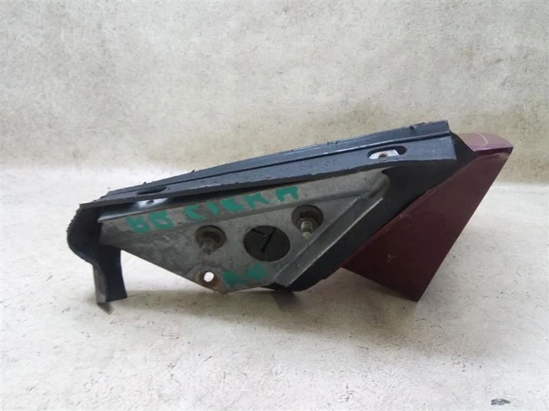 Passenger Right Side View Mirror Manual Maroon Fits 82-96 BUICK CENTURY d82 - Image 4 of 4