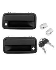 Metal Exterior Door Handle W Lock Cylinder For 1988-2000 Gmc Chevy C1500 C2500 Metal Exterior Door Handle W Lock Cylinder For 1988-2000 Gmc Chevy C1500 C2500
