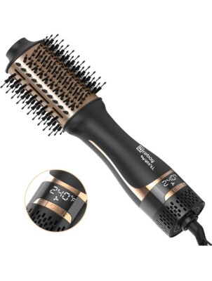 Black Gold Line Hot Air Brush NEW OPEN BOX  77