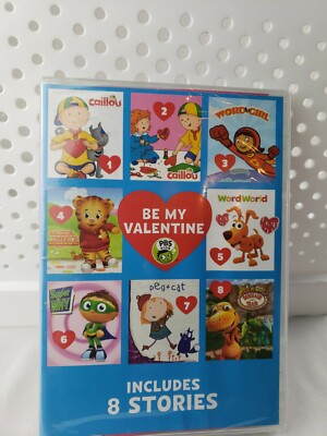 PBS DPKID605D KIDS-BE MY VALENTINE (DVD) New Sealed