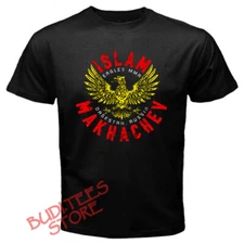 Islam Makhachev Dagestan Russian MMA Fighter Champion Black Size S-5XL