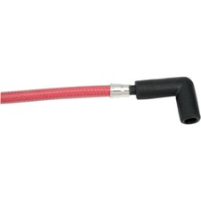 Magnum 3040T Candy Apple Red Braided Spark Plug Wires 99-17 HD Dyna Glide