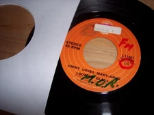 VG+ 1973 Looking Glass Jimmie Loves Mary Anne / Wooley Eyes 7" 45RPM w/ppr slv