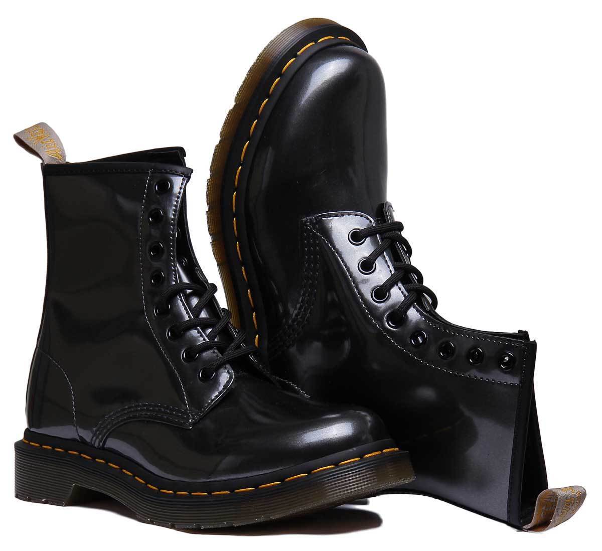 vegan 1460 chrome dr martens