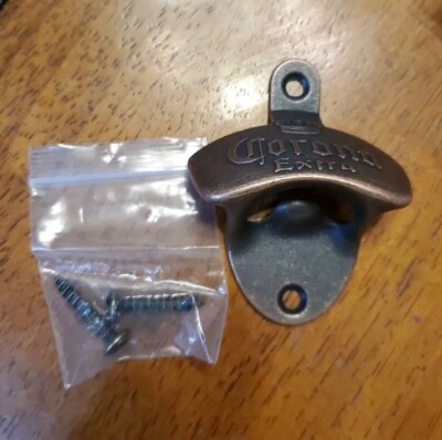 Corona Extra Wall Mounted Bottle Opener New - Bronze