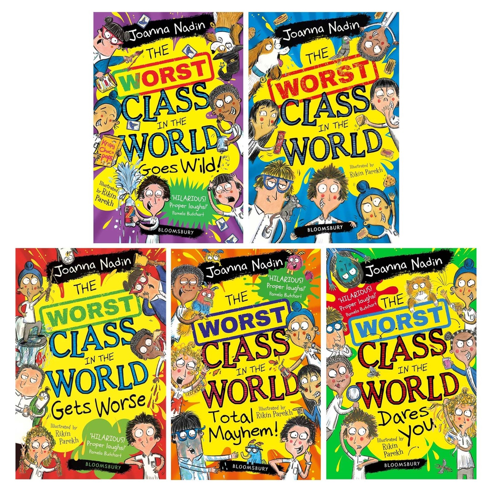 The Worst Class in the World by Joanna Nadin 5 Books Set - Age 5-9 - Paperback - Image 2