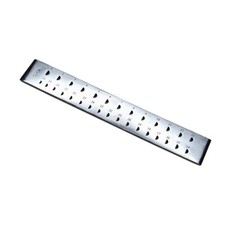 Draw Plate 30 Half Round Holes-Wire Drawplate Jewelry Craft Shaping Tool 8" Long
