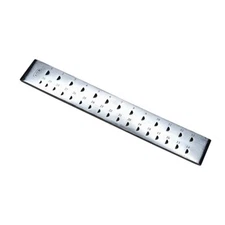 Draw Plate 30 Half Round Holes-Wire Drawplate Jewelry Craft Shaping Tool 8" Long