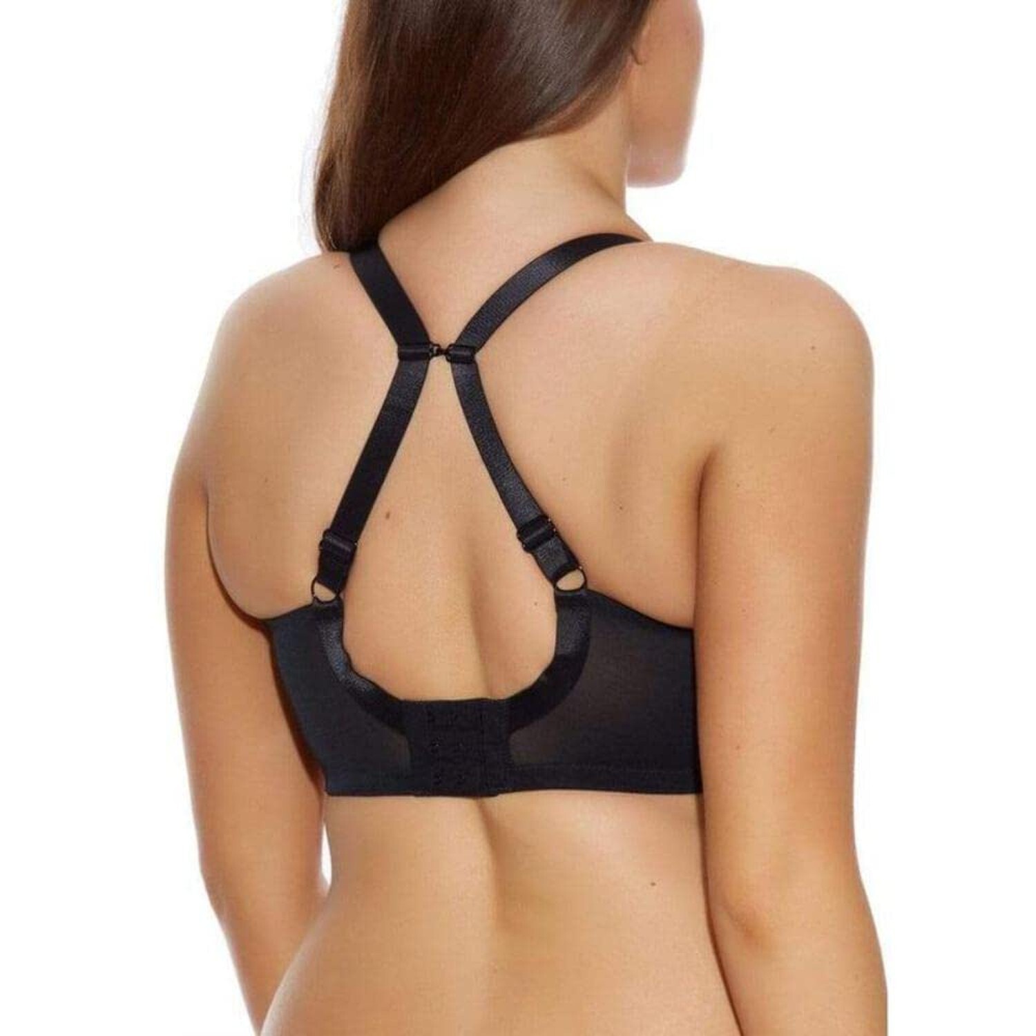 Elomi Women's Plus-Size Energise Underwire Sport Bra 34JJ Navy image 3