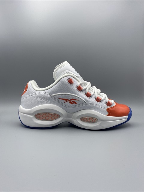 reebok question orange