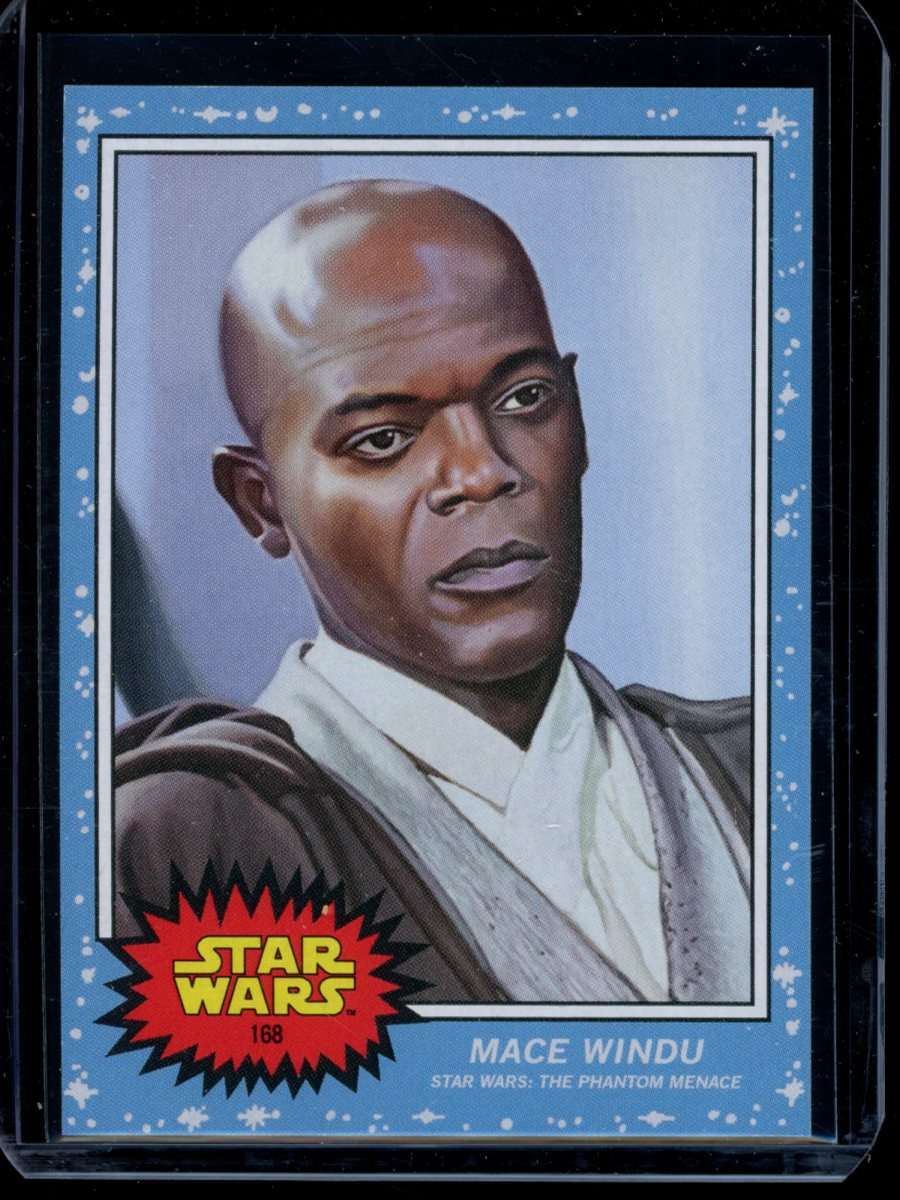 2021 Topps Star Wars Living Set #168 Mace Windu Card (Qty)