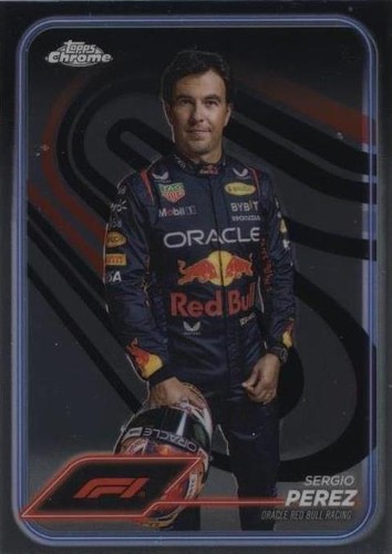2024 Topps Chrome Formula 1 SERGIO PEREZ #RECH-2 RE-CHARGED F1