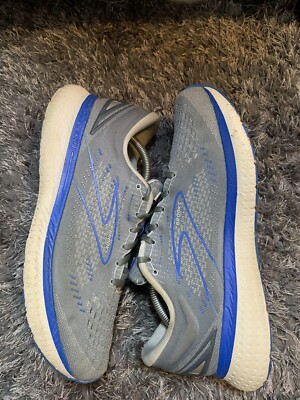 Brooks Glycerin 19 Shoes Mens Size 10.5 Gray Blue Running Sneakers 1103561D095 Men main image 2