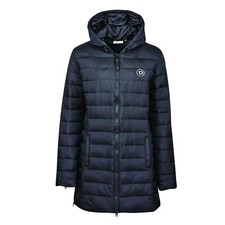 Ladies Puffer Quilted Jacket Womens Waterproof Hooded Horse Riding Winter Coat