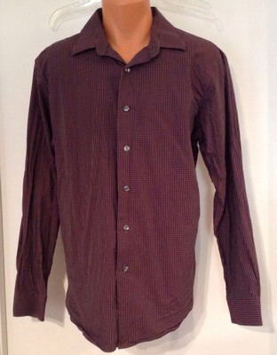 Apt. 9 Men's Long Sleeve  Dress Shirt Size Large Great Condition