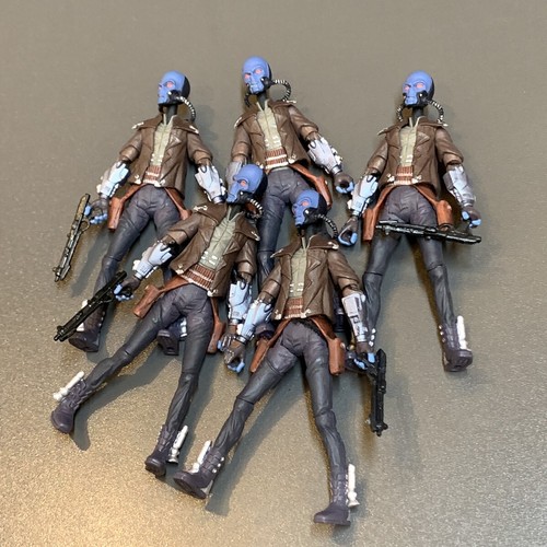 LOT 5 PCS 2010 STAR WARS CAD BANE BOUNTY HUNTER ACTION Figure GIFT #tq - Afbeelding 1 van 8