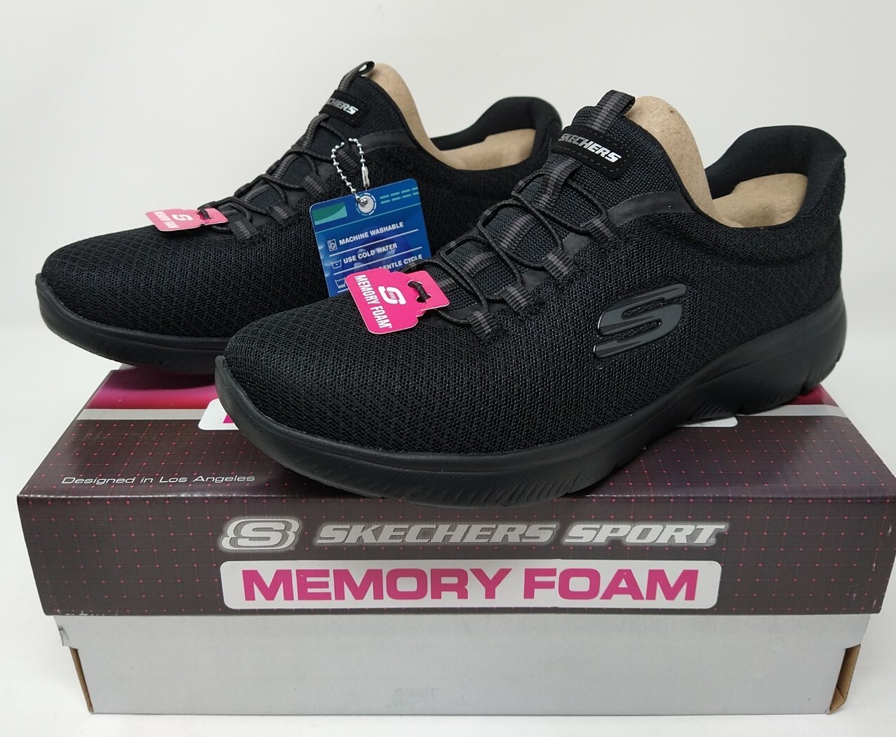 skechers memory foam summits