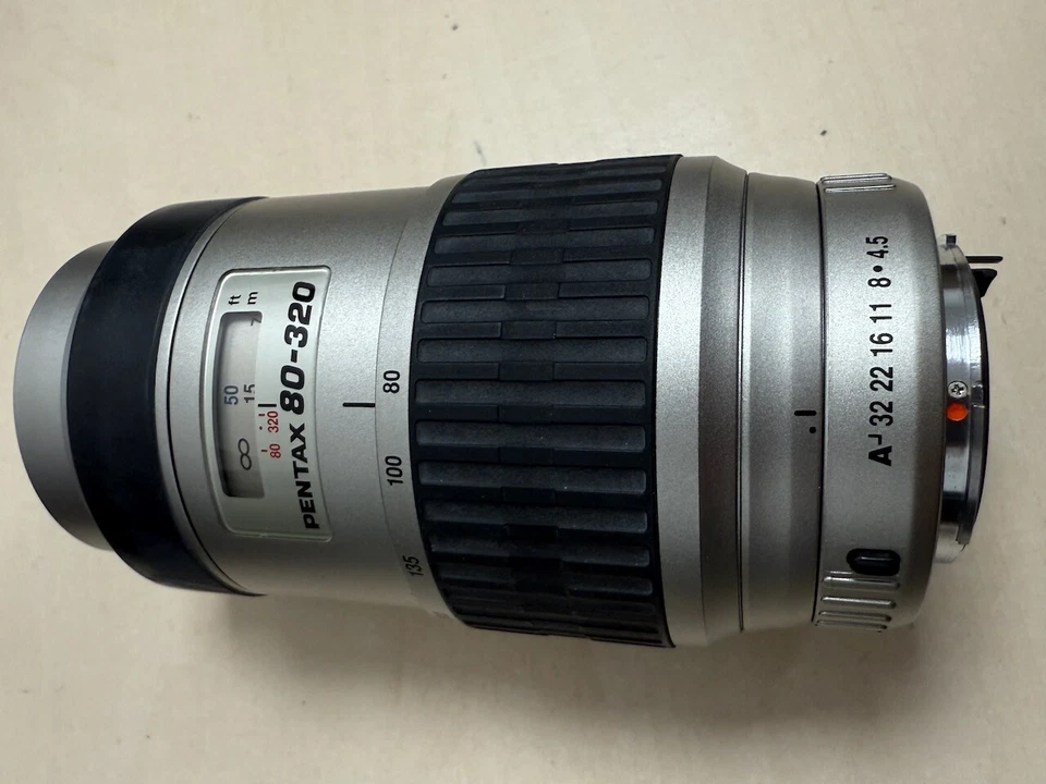 Pentax 80-320mm SMC FA Telephoto Lens f/4.5-5.6 Autofocus Zoom Fungus - Image 3 of 4
