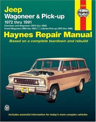 Jeep Wagoneer [72-83], Grand Wagoneer [84-91], Cherokee [72-83] & J-Series Pick