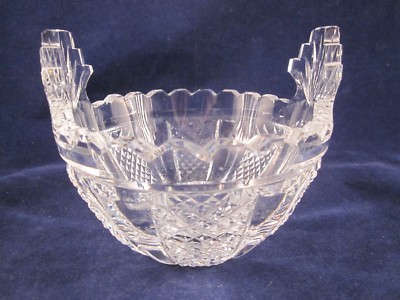 WATERFORD CRYSTAL Butter Cooler 5'' Candy Bowl #323-779-55 VINTAGE EXCELLENT