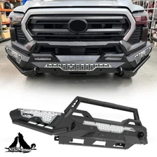 Silver Powder Coating Decorative Bezel Front Bumper For 2024-2025 Toyota Tacoma