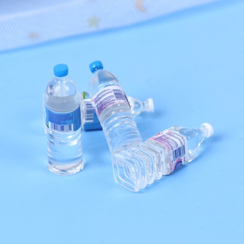 10pcs Mini Mineral Water Bottle 1:12 Dollhouse Miniature Accessory Drinking Toy√ - Picture 8 of 14