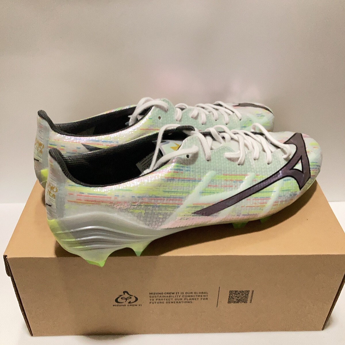 MIZUNO Alpha 2 II ELITE P1GA256209 White/Black Iridescent Men