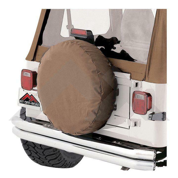 Housse de roue de secours Spice 30-32 pouces pour pneu arrière de 4x4 et remorque