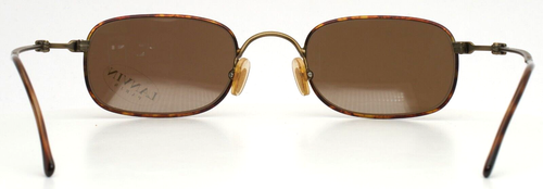 LANVIN 1296 02 Tortoise Unisex Rectangle Full Rim Sunglasses 47-20-135 B:30 - Picture 9 of 15