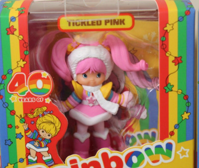 NEW Series 2 Rainbow Brite TICKLED PINK WINTER FIGURE Winter Holiday TLS