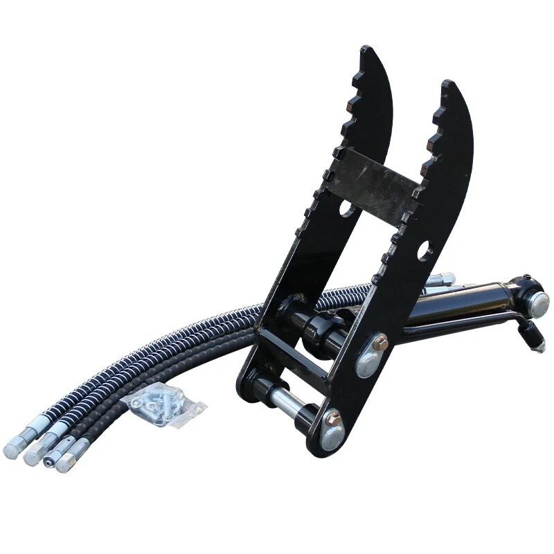 Braçadeira hidráulica com clipe para polegar serve para mini escavadeiras kit de acessórios para escavadeiras pequenas - Imagem 3 de 4