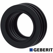 Geberit European 44mm Internal Flush Pipe Black Rubber Cone Seal 119.668.00.1