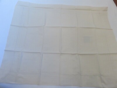 2 Ralph Lauren black label Ajour Percale Hemstitched Cream Standard shams NEW