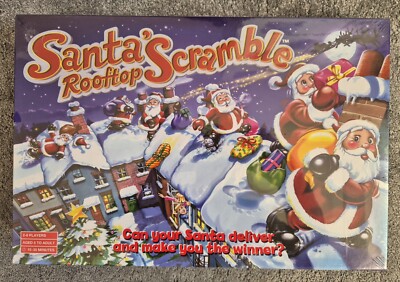 Santa's Rooftop Scramble Weihnachten Familie Brettspiele NEU & VERSIEGELT 2021 