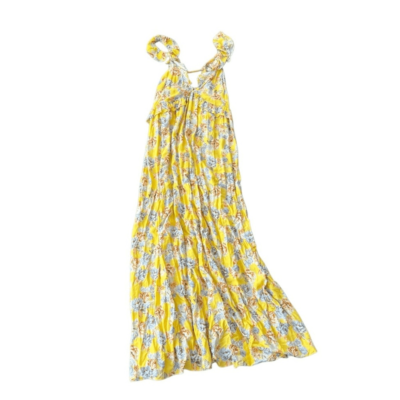 Showpo. Serenyo Midi Dress Ruffle Detail Low Back Yellow Floral 10 NWT | eBay Showpo. Serenyo Midi Dress Ruffle Detail Low Back Yellow Floral 10 NWT | eBay
