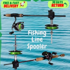 Fishing Line Winder Spooler Portable Machine Reel Spinning Spooling Spool Holder
