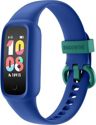 Biggerfiver Kids Fitness Tracker Watch Boys Girls Waterproof Activity Tracker