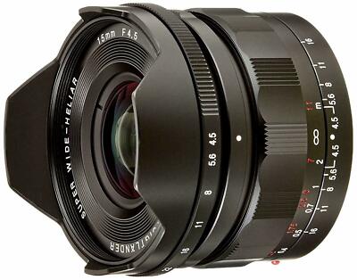 VoightLander monofocal Angle Lens Super Wide-HELIAR 15mm F4