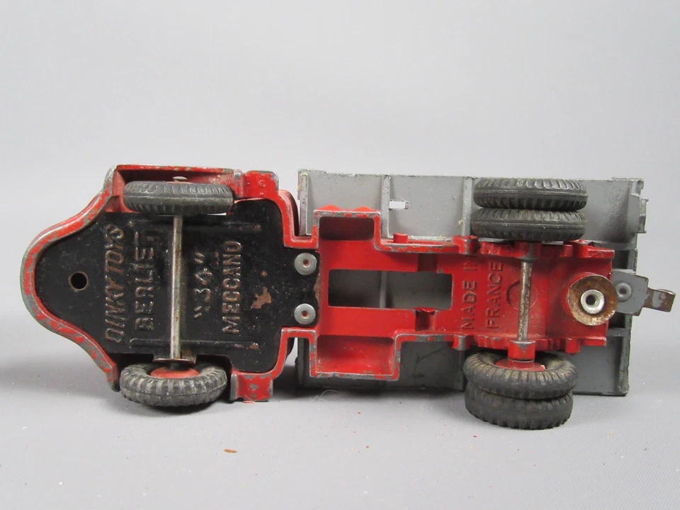 B647 Vintage Dinky Meccano 34B France Berliet 34 Glm Container Original - image 3 of 4