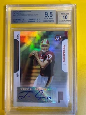 RS20797  2005 Topps Pristine Die Cuts Jason Campbell RC AUTO #15/20 BGS 9.5-10