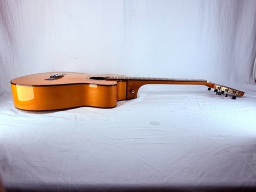 Lucero LFB250SCE Thinline Electric Classical Guitar Natural (PB1027861) - Picture 9 of 12