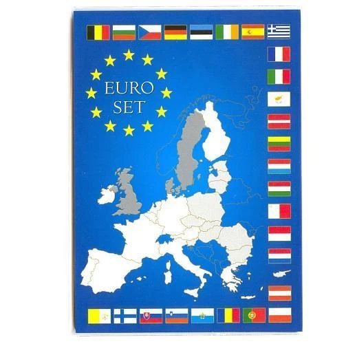 Tarjeta de colección Leuchtturm para euro·moneda·KMS 1c-2€ 8 monedas de curso conjunto carpeta tarjeta - Imagen 8 de 8