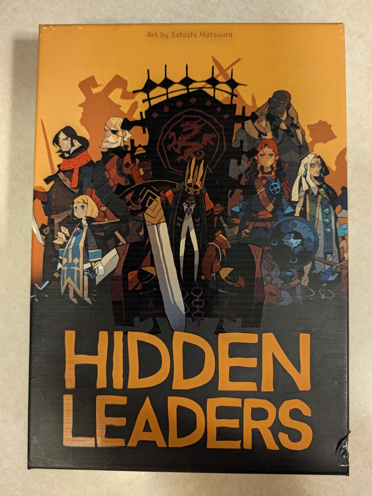 Hidden Leaders Board Game by BFF Games Bluffing/Deduction 2-6 Players 20-40 Mins