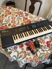 Vintage Yamaha Psr-36 Midi FM 1988 Portable Synthesizer Keyboard