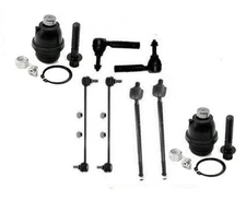 Lower Ball Joints Inn Outer Tie Rod Ends Stabilizer Links for 07-17 Compass