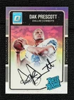 2016 Donruss Optic Rated Rookie Holo Signatures 73/99 Dak Prescott #162 Auto