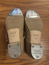 Bloch Tap-On Tap Shoe Tan 9M Girls 12.5
