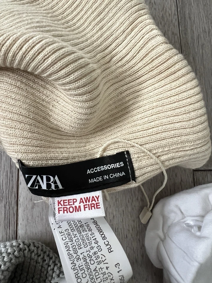 婴儿帽套装 5 件套 Ralph Lauren Zara Baby Gap Enzo Bontoni 婴儿间隙 — 第 3/4 张图片