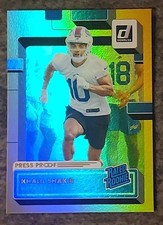 Khalil Shakir (RC) - 2022 Panini Donruss Rated Rookie #343 Press Proof Premium 