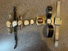 Vintage Watch Lot Timex Gruen Sears  Customtime Micronta